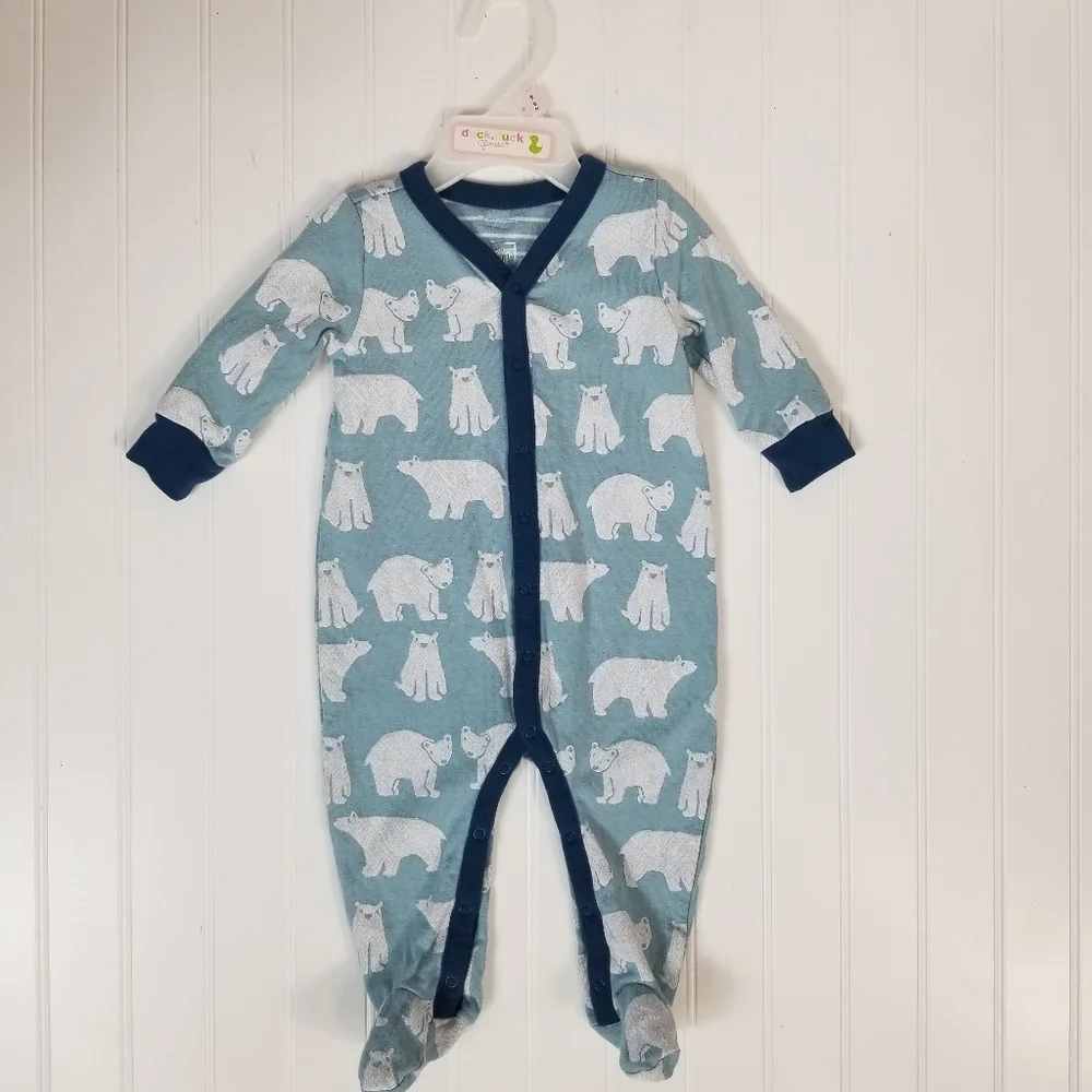 Baby‎ Gap Polar Bear Sleep & Play 3-6M